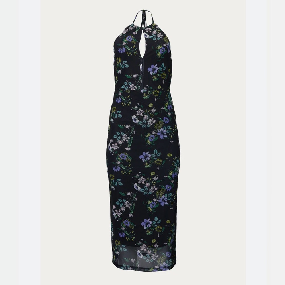 AFRM Kalina Mesh Midi Dress NWOT